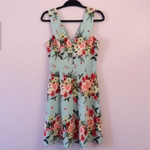 Elegant Floral Dress